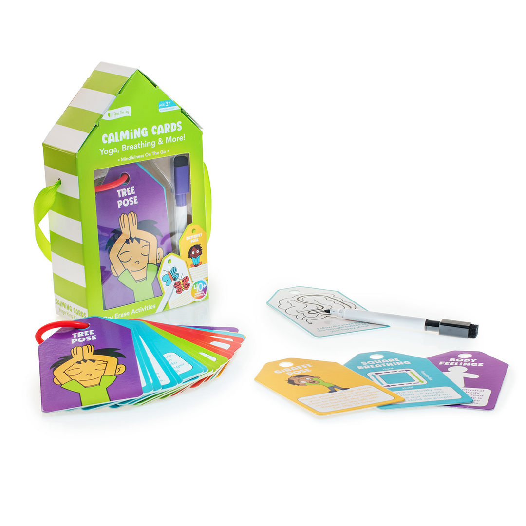 Dry Erase Flash Cards - Calming Cards