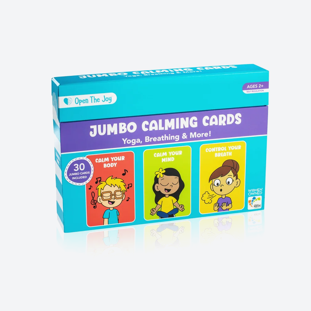 Jumbo Calming Cards – Open the Joy