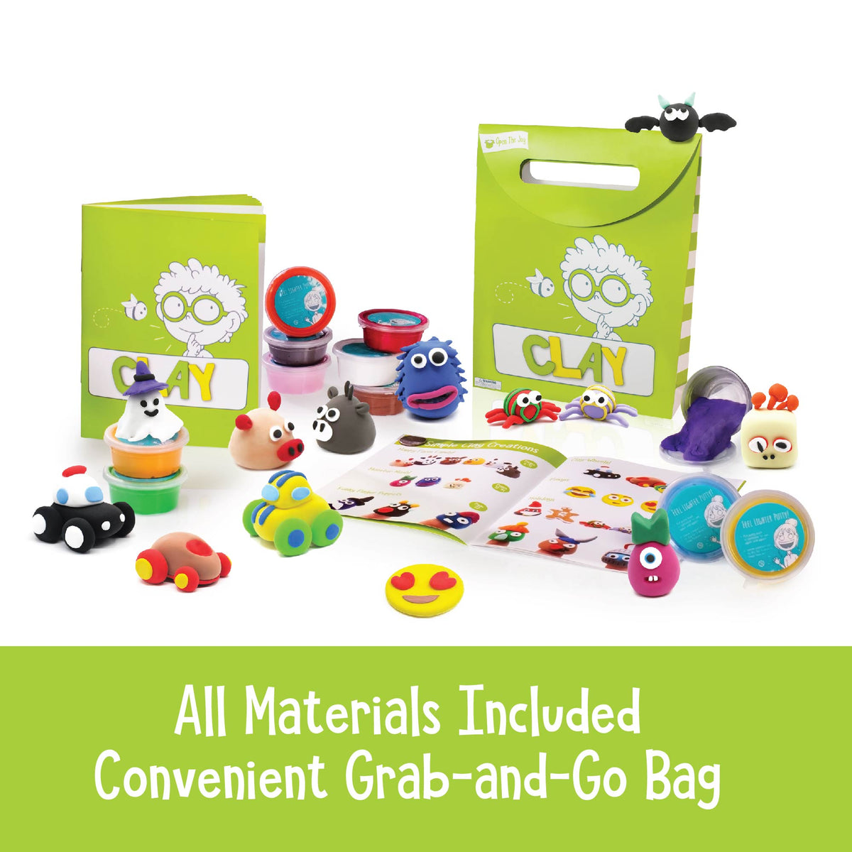 Clay Activity Bag: Foster Expression – Open the Joy