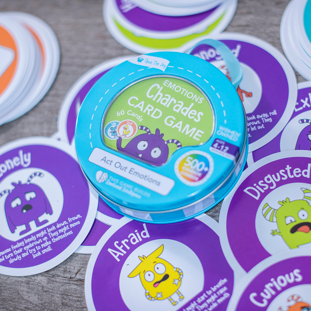 Emotions Charades Card Game