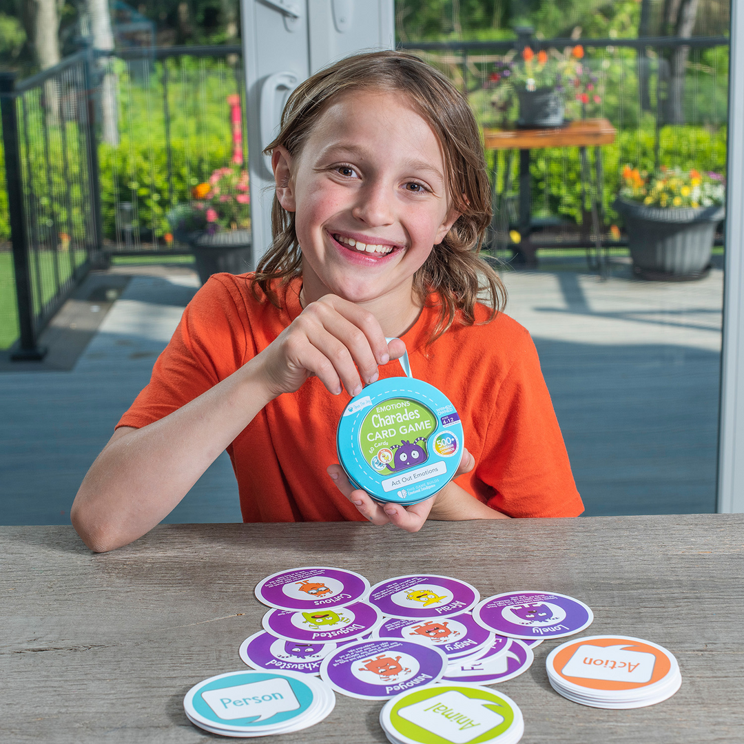 Emotions Charades Card Game