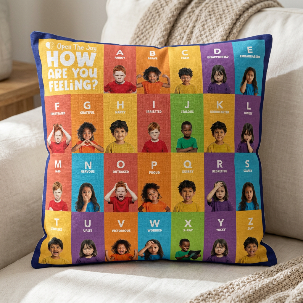 ABC Expressions Pillow