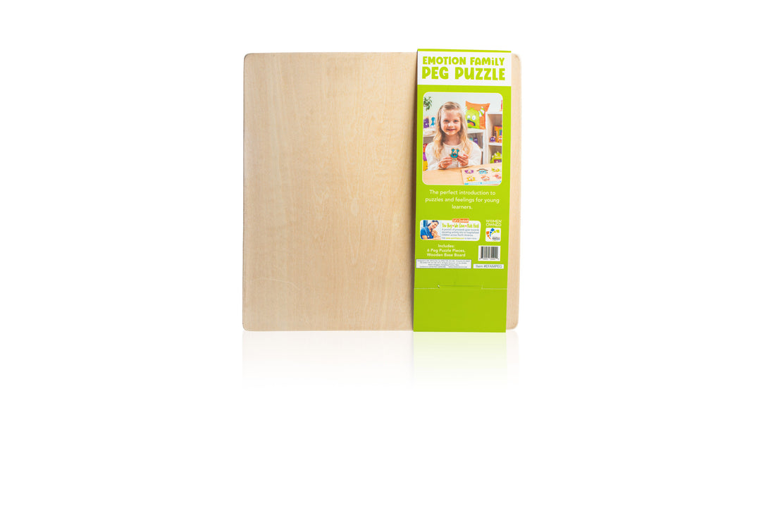My Emotions Family Peg Puzzle