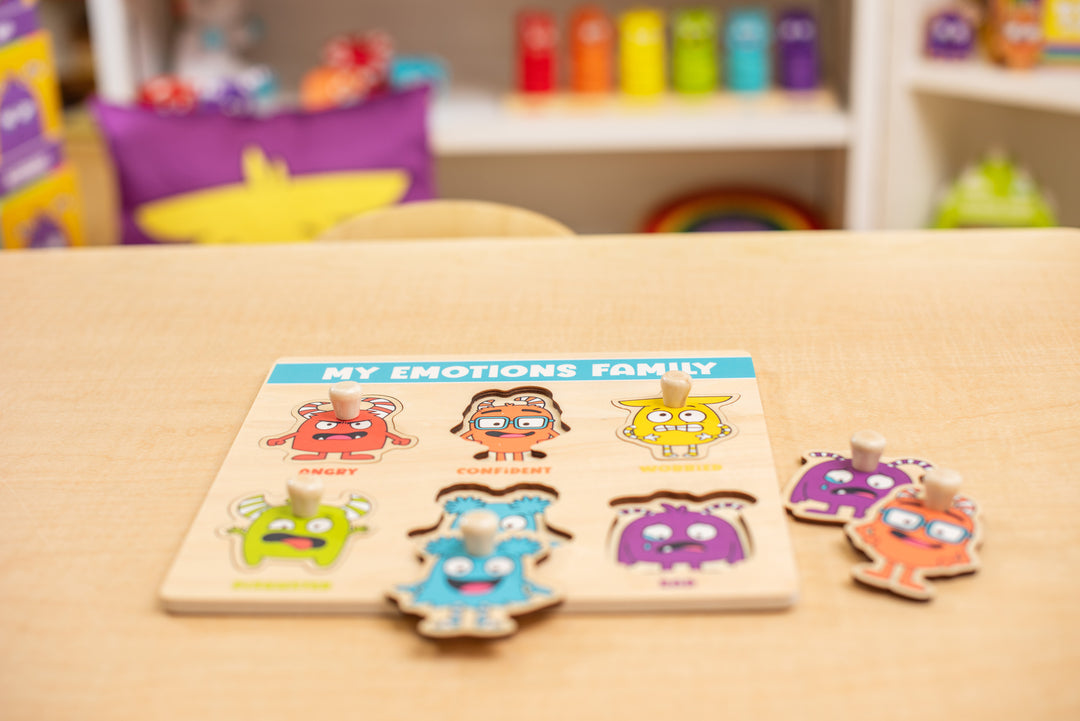 My Emotions Family Peg Puzzle