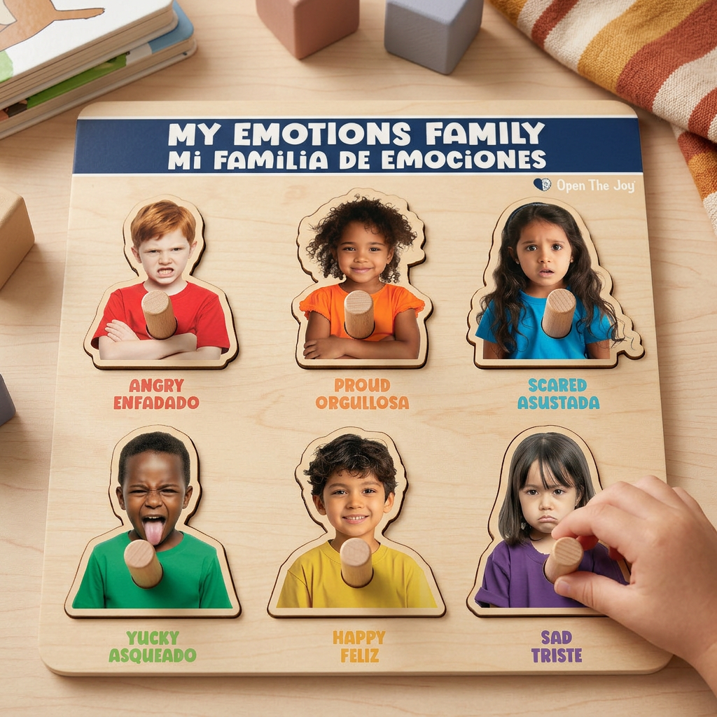 Expressions Peg Puzzle