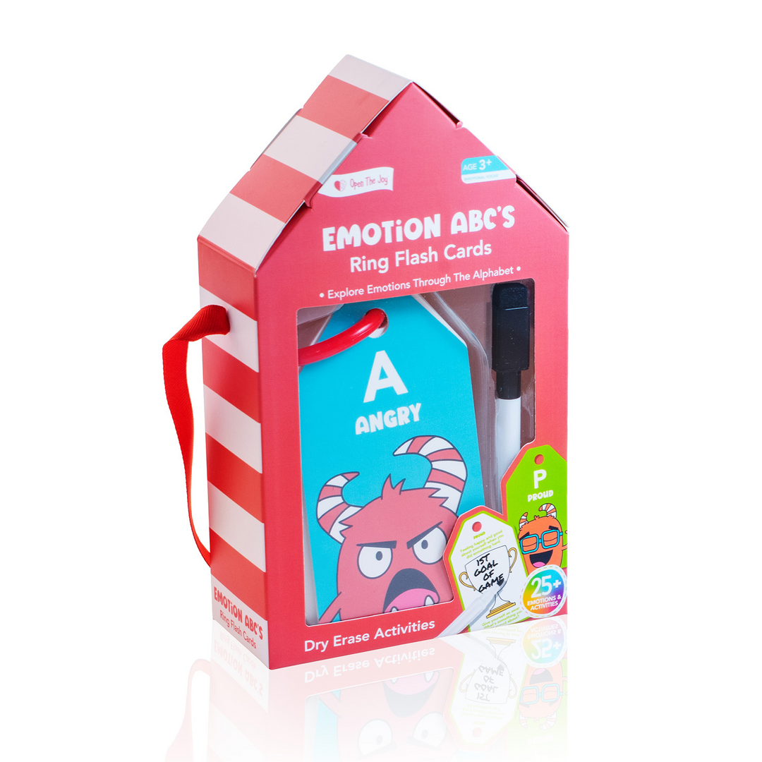 Dry Erase Flash Cards - ABC Emotions
