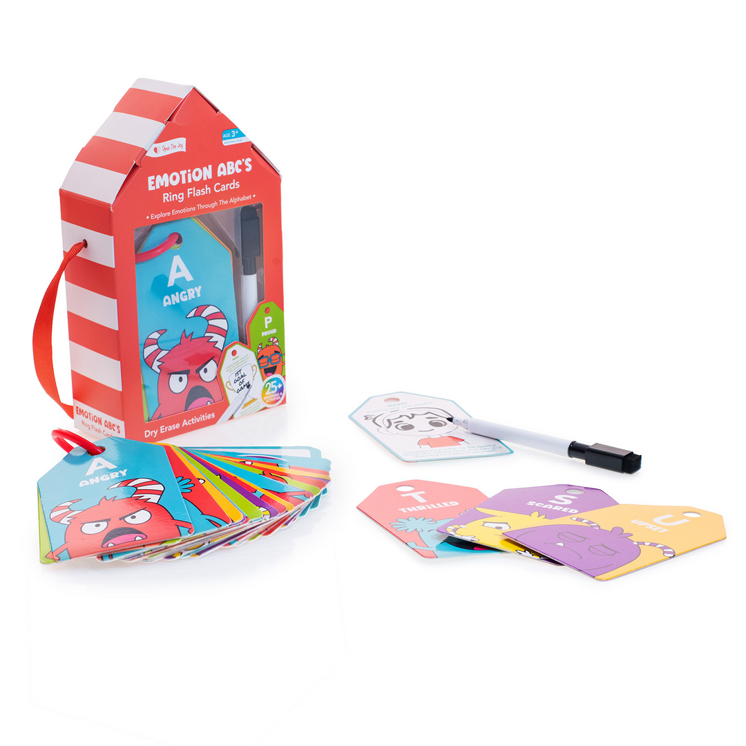 Dry Erase Flash Cards - ABC Emotions
