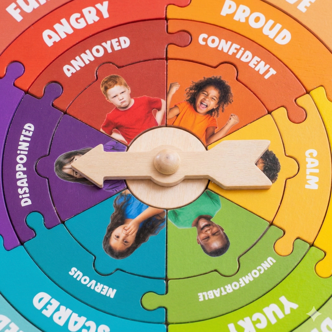 Expressions Wheel Puzzle
