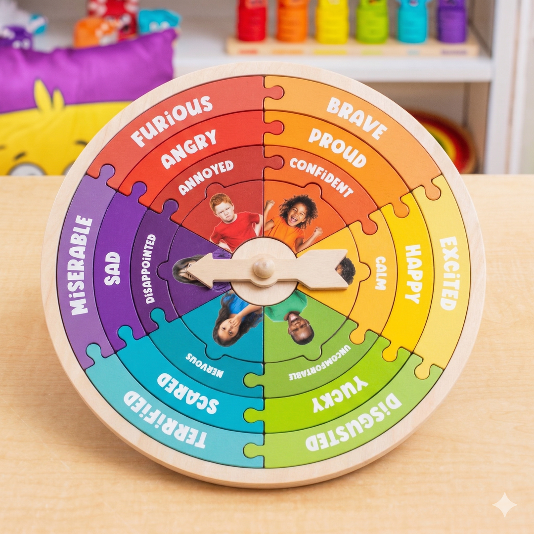 Expressions Wheel Puzzle