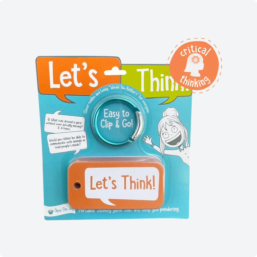 Let's Think Portable Conversation Cards – Open the Joy