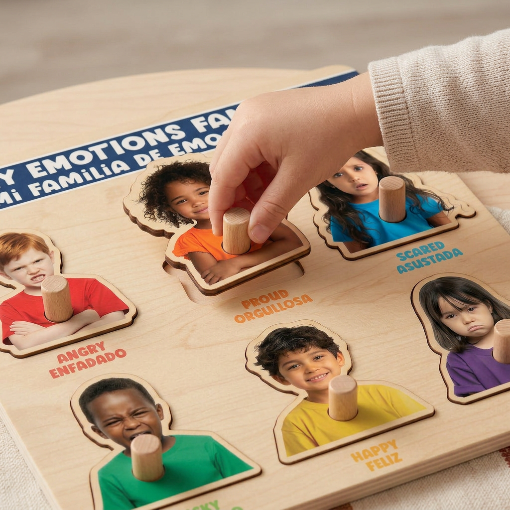 Expressions Peg Puzzle