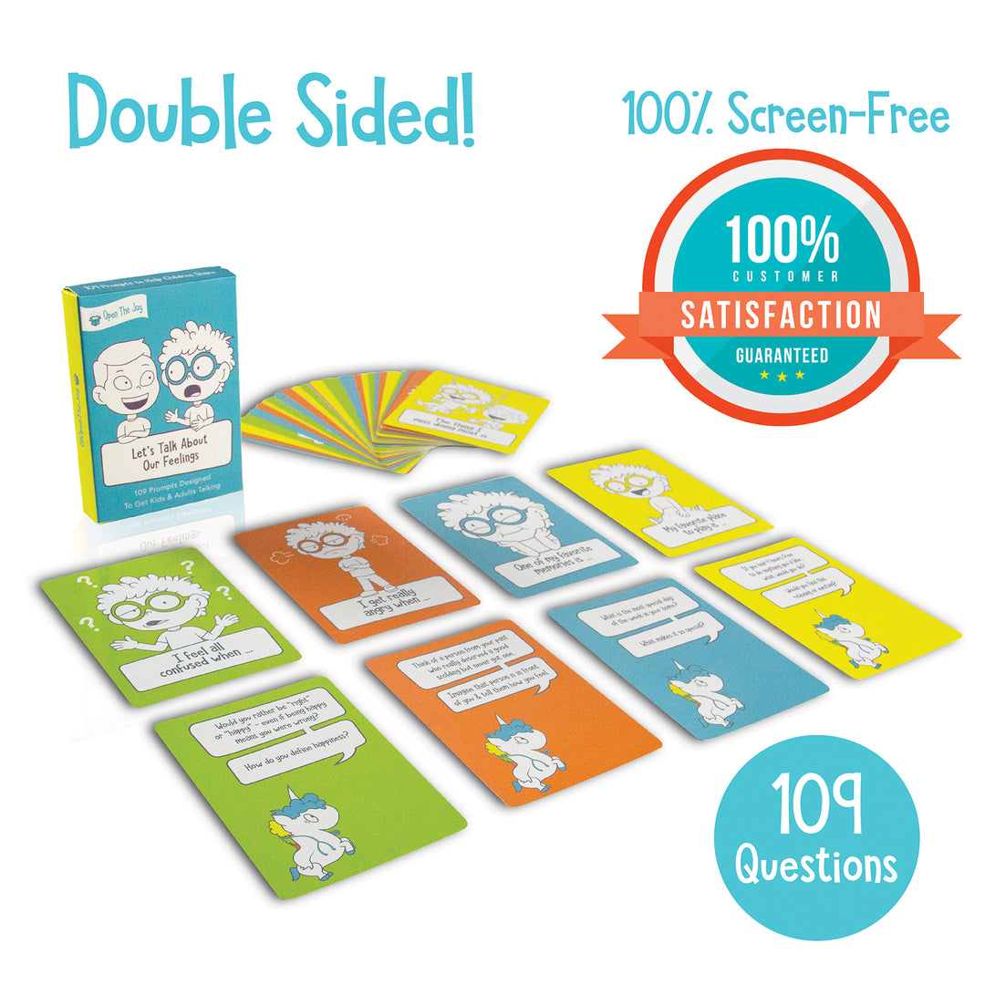 Let's Talk: Conversation Starters for Kids to Discuss Feelings