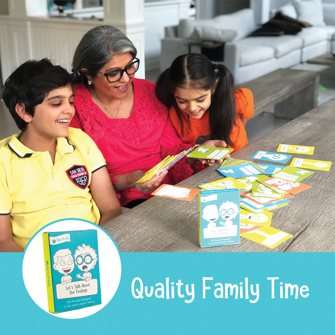 Let's Talk: Conversation Starters for Kids to Discuss Feelings