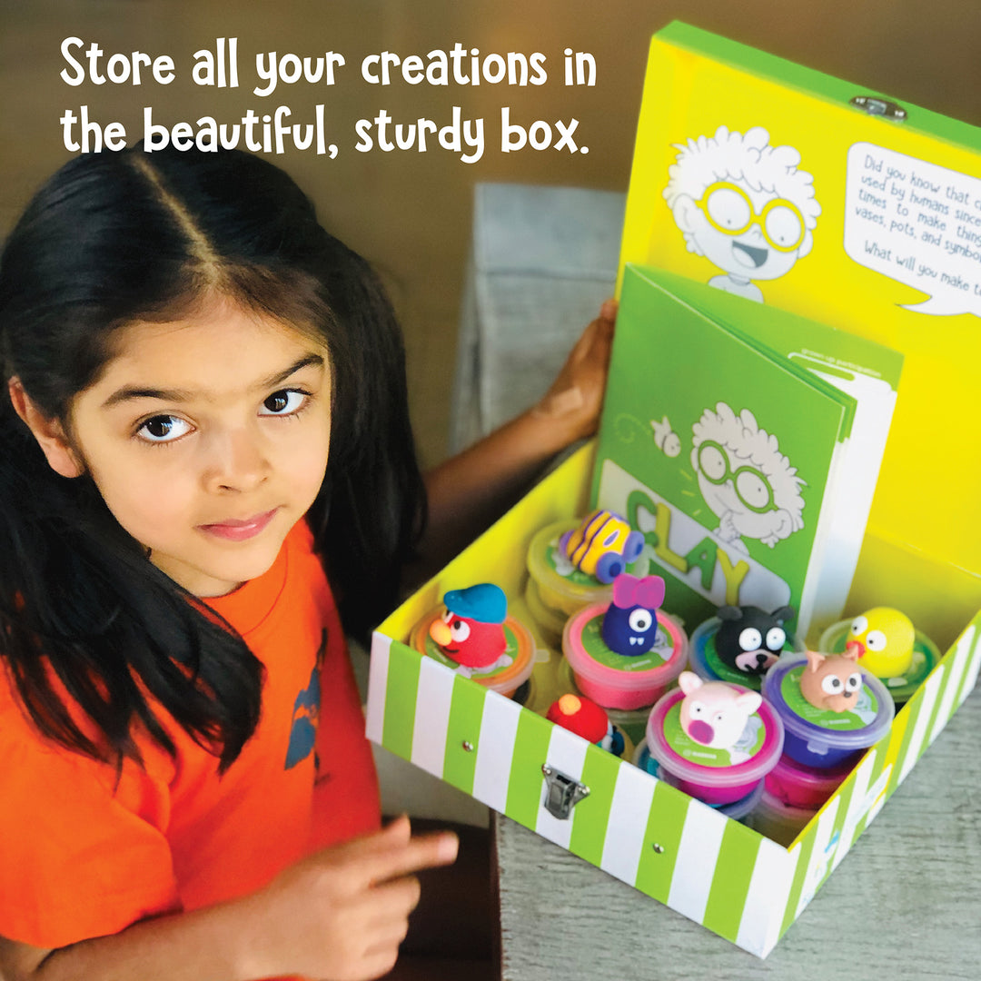 Clay Activity Kit + Free 3 in 1 Conversation Starters