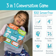 Let's Chat 3-in-1 Portable Conversation Cards