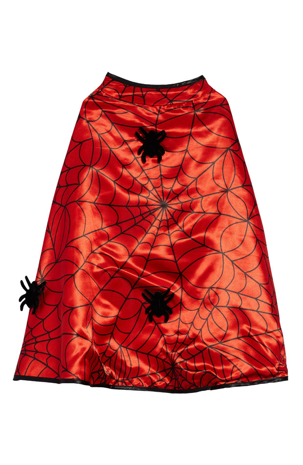 Red and Black Reversible Fighter Cape