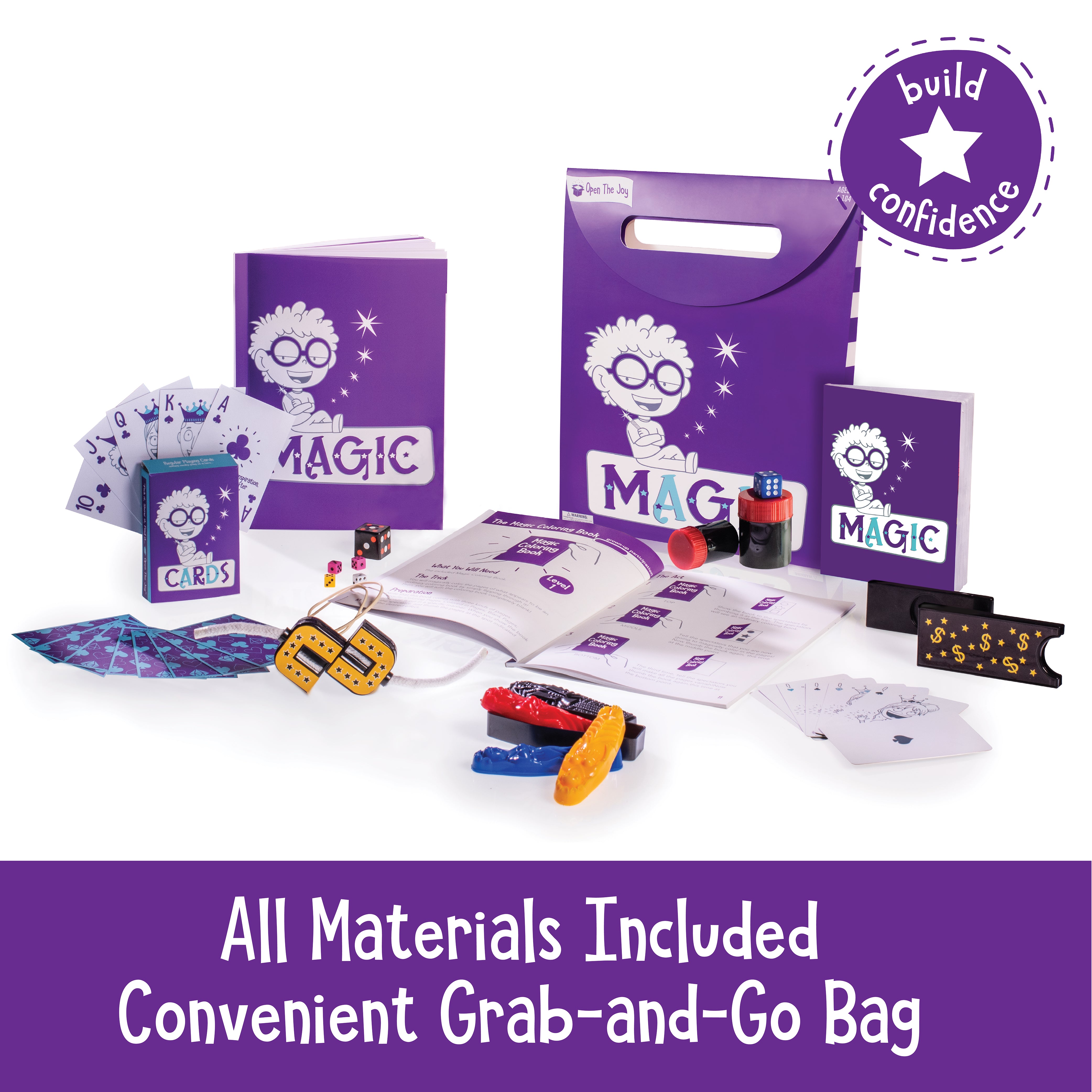 Magic Activity Bag: Build Confidence – Open the Joy