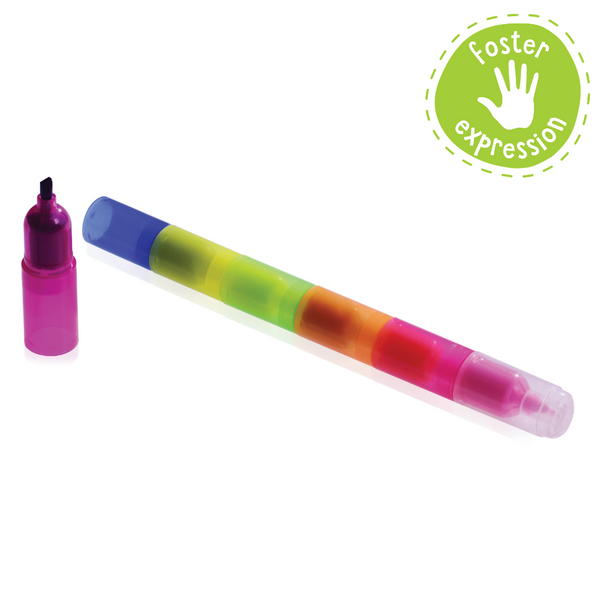 Rainbow Colours Jumbo Paint Markers