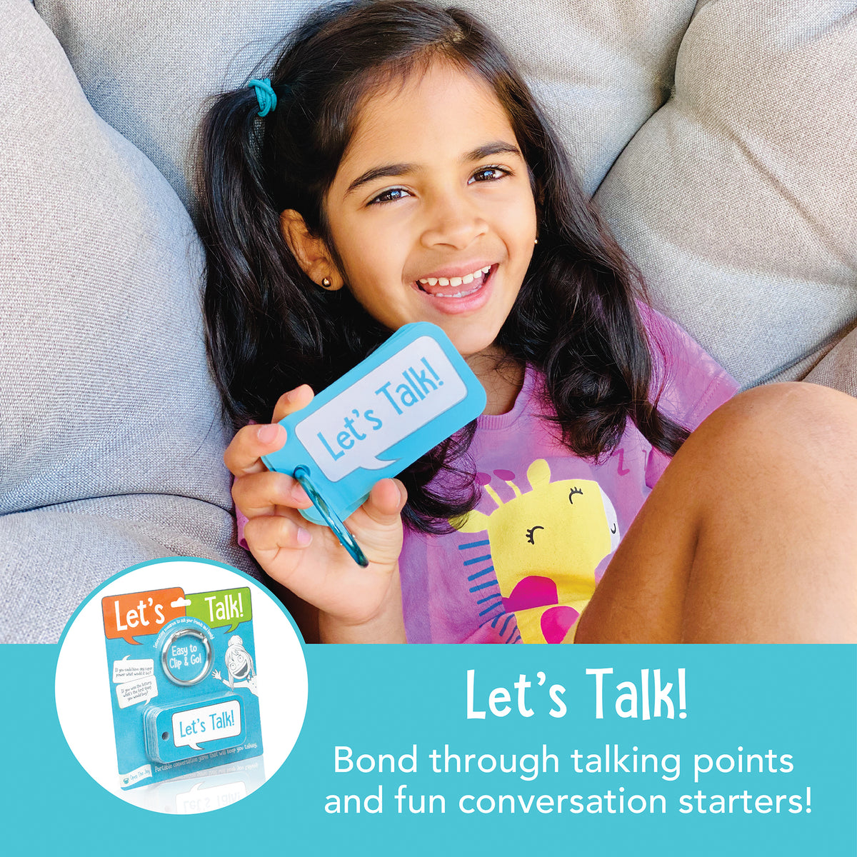 Let's Talk Portable Conversation Cards – Open the Joy