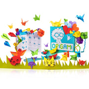 Origami gift activity kit fro children to learn Japanese folding 