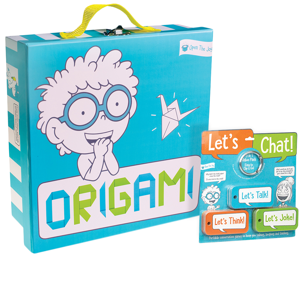 Origami Activity Kit + Free 3 in 1 Conversation Starters